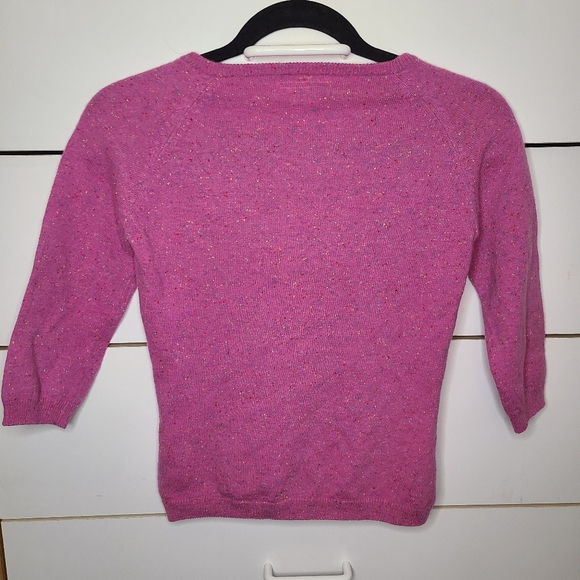 70% wool mid sleeve length cardigan - Picture 3 of 3